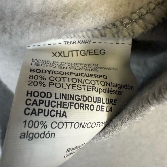 Under Armour Men's Size 2XL XXL Grey Pullover Hoodie Sweatshirt Athletic - Picture 4 of 7